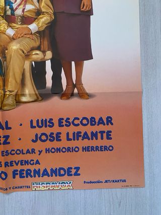 Cartel original Las Aventuras de Enrique y Ana