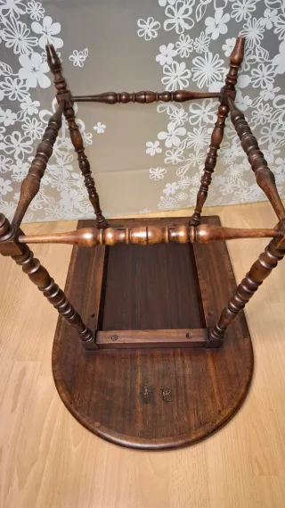 Mesa antigua siglo XIX restaurada