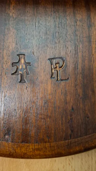 Mesa antigua siglo XIX restaurada