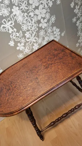 Mesa antigua siglo XIX restaurada