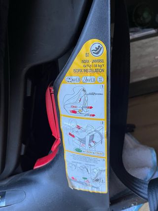 Silla de coche bebé Isofix