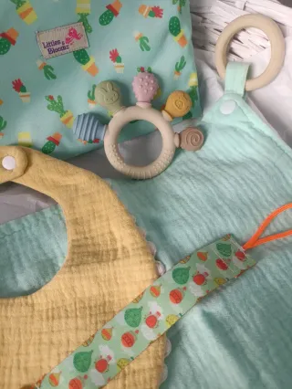 Set Menta y Cactus Bebé