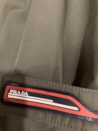 Chaqueta Prada Verde Oliva