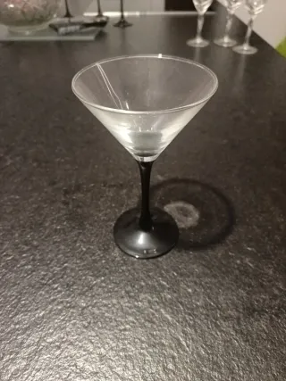 Juego 22 copas de cristal