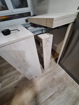 Mesa consola extensible 54cm a 160cm