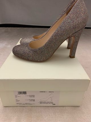 Zapatos Bimba y Lola Glitter Multicolor