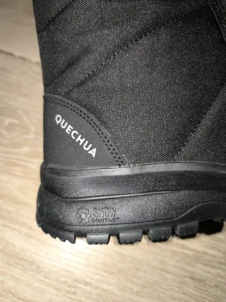 Botas de nieve impermeables negras