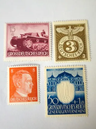 Sellos III reich,  auténticos