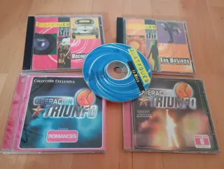 Lote 4 CDs Música Variada: