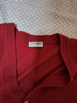 Jersey Lacoste Rojo