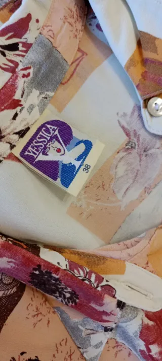 Set Camicia Viscosa & Gonna Denim Vintage