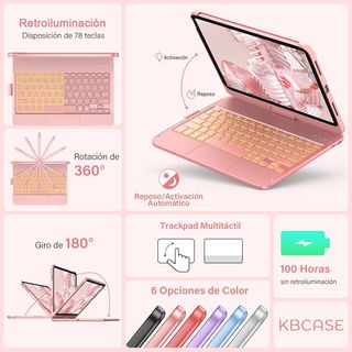 Funda teclado iPad A16 11gen + Lapiz Metapen A8