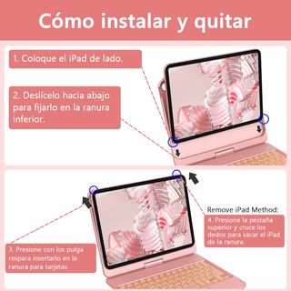 Funda teclado iPad A16 11gen + Lapiz Metapen A8
