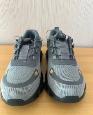 Zapatos de seguridad QHSPE grises y negros