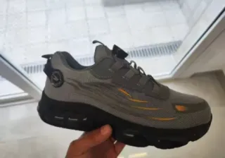 Zapatos de seguridad QHSPE grises y negros