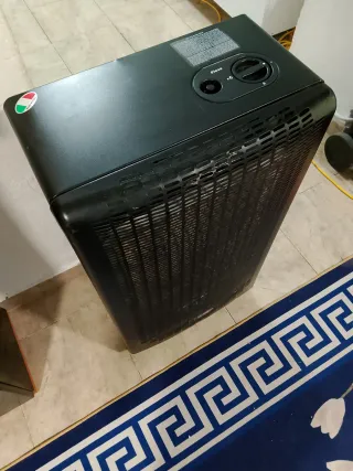 Estufa Gas Butano Bortolini Negra