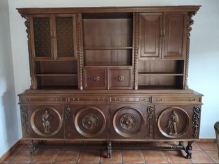 Mueble antiguo de madera Toledo
