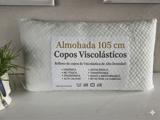 Almohada Viscoelástica Copos 105 cm