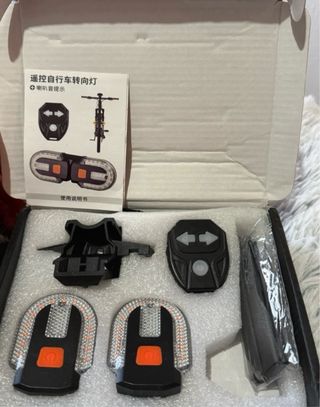 Luz trasera bicicleta control remoto FY-1825