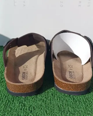 Sandalias Geox Hombre Marrón Talla 42 Nuevas