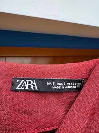 Mono Zara Talla S Color Teja