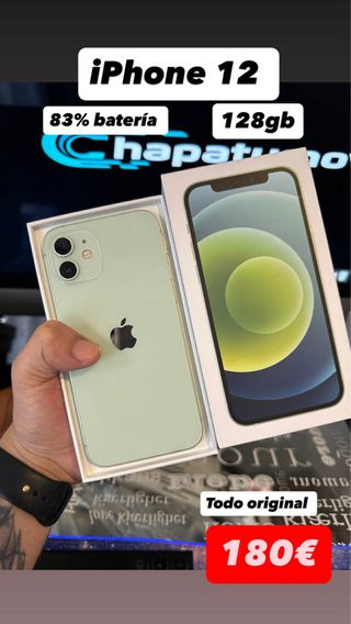 iPhone 12 128GB 83% Batería