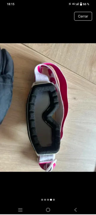 Lote Gafas y Guantes Esquí Wedze