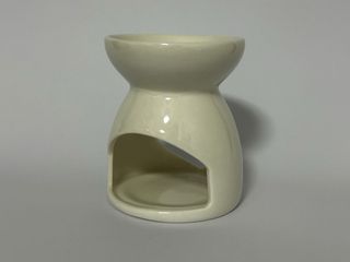 Quemador corazón blanco