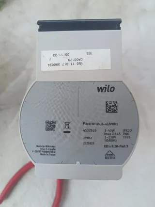 Bomba circulación caldera Warmhouse