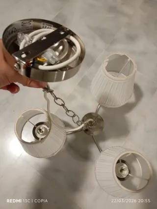 2 Lámparas de salón Ikea