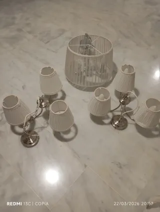 2 Lámparas de salón Ikea