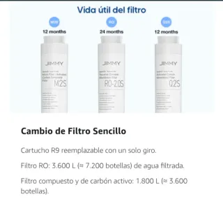 Máquina Osmosis Inversa JIMMY Minerales