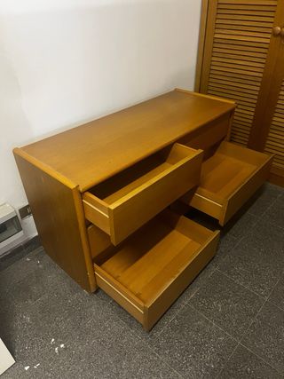 Comò in legno 6 cassetti