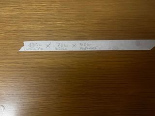 Comò in legno 6 cassetti