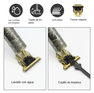 CORTADOR DE PELO INALÁMBRICOCON DISPLAY DIGITAL