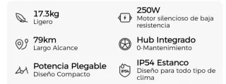 Bicicleta Eléctrica Fiido D3 Pro