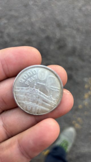 Moneda Carlos I Rey de España 1994