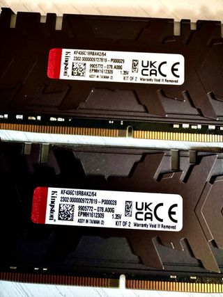 REBAJA!! Kingston FURY 64GB DDR4 3600MHz CL18