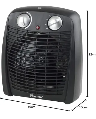 Calefactor Bestron Negro