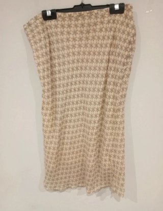 Falda midi boho retro beige/marrón Talla XL