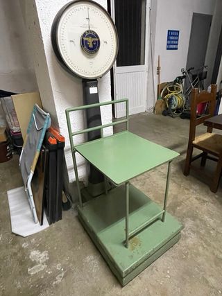 Bilancia pesa vintage ADLER SCHUTZMARKET 120 kg