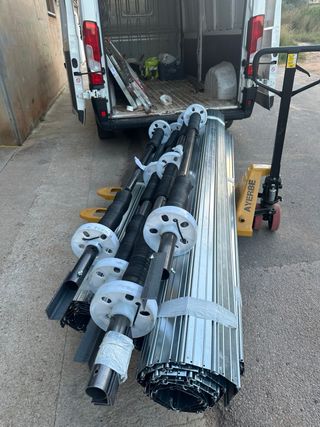 Persiana enrollable para garaje