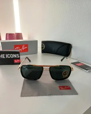 Gafas de sol Ray-Ban RB3413 negras/doradas