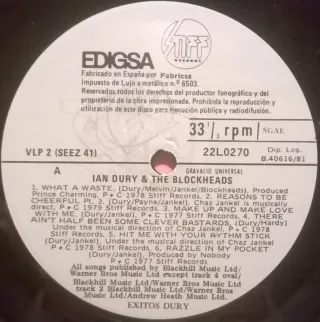 Ian Dury - Exitos Dury