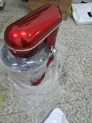 Batidora Amasadora Roja 1300W