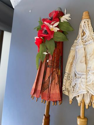 2 Ombrelli Decorativi per Bambole