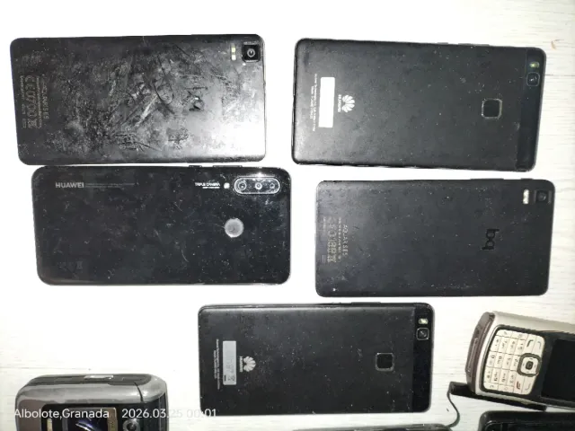 Lote teléfonos varias marcas