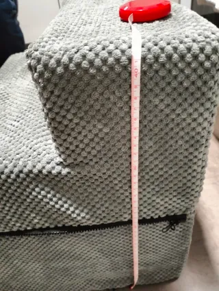 Escalera para mascotas gris 4 peldaños desmontable