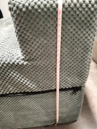 Escalera para mascotas gris 4 peldaños desmontable