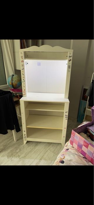 Mueble cambiador infantil blanco